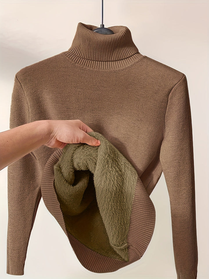 Liora | Soft Touch Turtle Neck Pullover