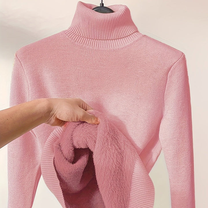 Liora | Soft Touch Turtle Neck Pullover
